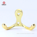 Zinc Alloy Hooks with Gold Color